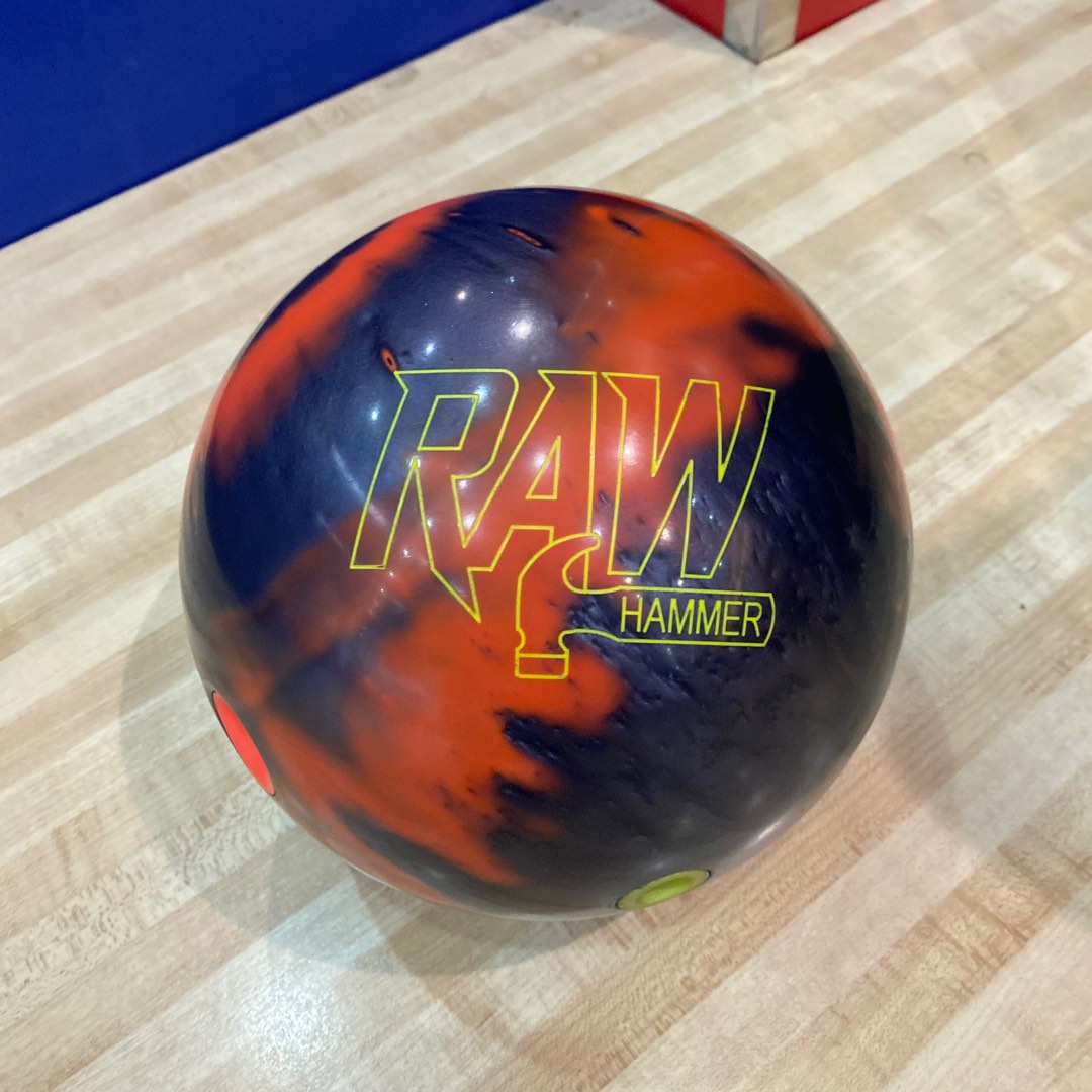 Raw Hammer Hybrid Bowling Ball, Sports Equipment, Sports & Games