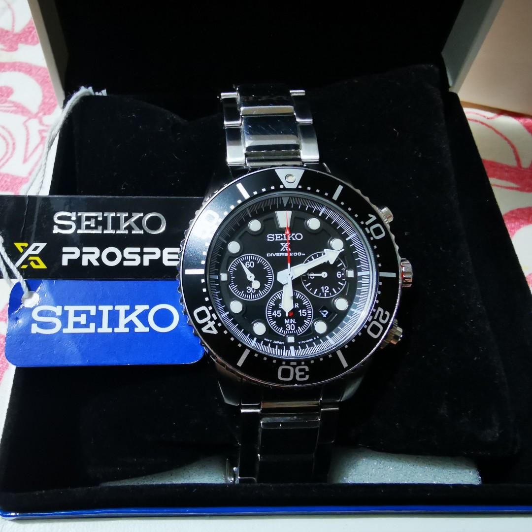 SEIKO Prospex DIVER 200 SOLAR SSC779P1, Men's Fashion, Watches &  Accessories, Watches on Carousell