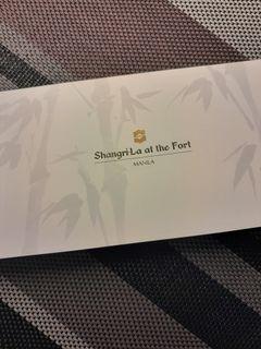 Shangri La Fort Food & Beverage Gift Certificate