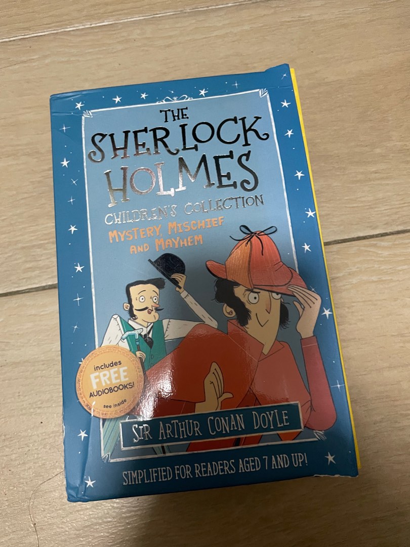 Kids Sherlock Rache Sherlock Holmes children collection, 興趣及遊戲, 書本 & 文具, 小說及非小說 - Carousell