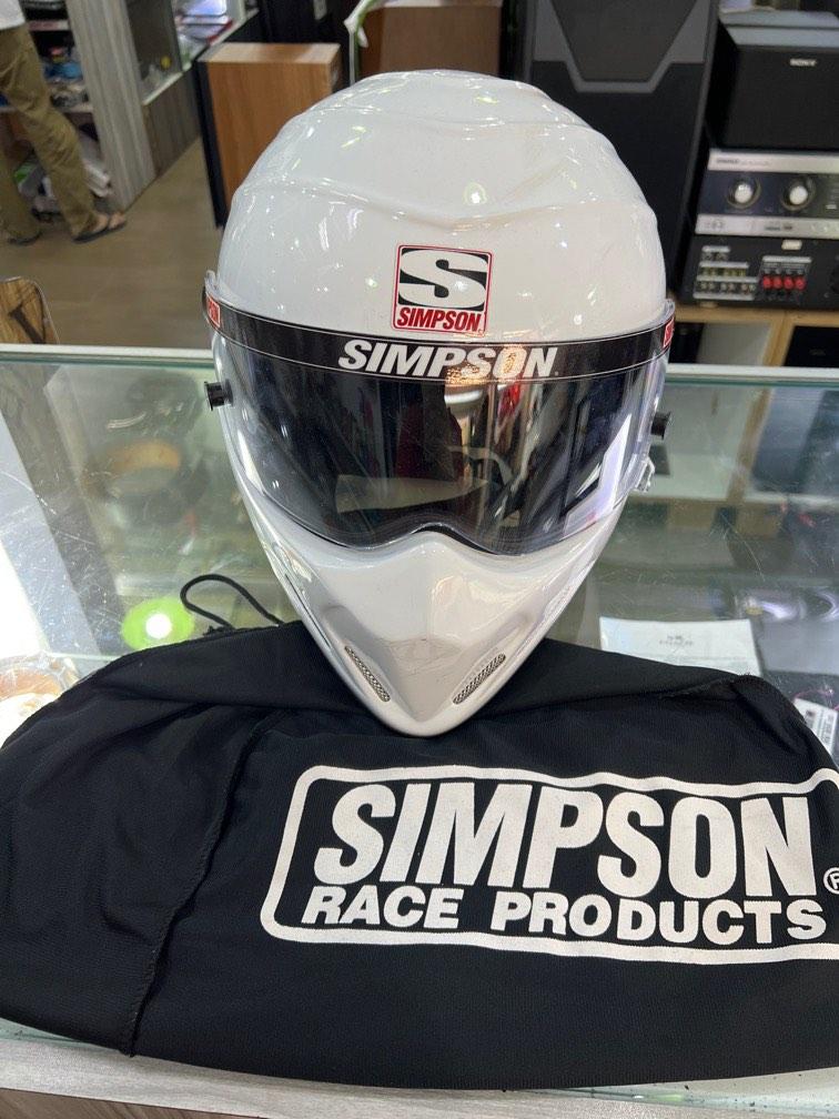 Simpson m2010 made in japan helmet size L Motorbikes on Carousell