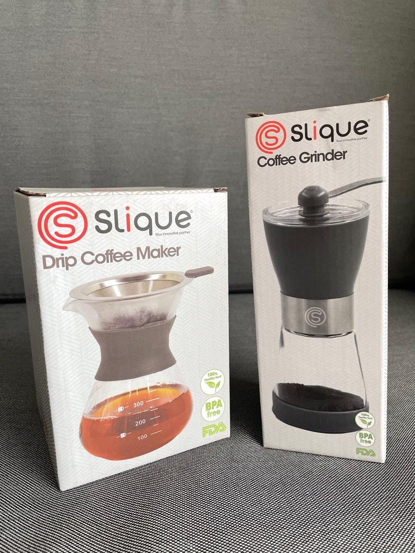 Slique Drip Coffee Maker and Grinder Set, TV & Home Appliances, Kitchen