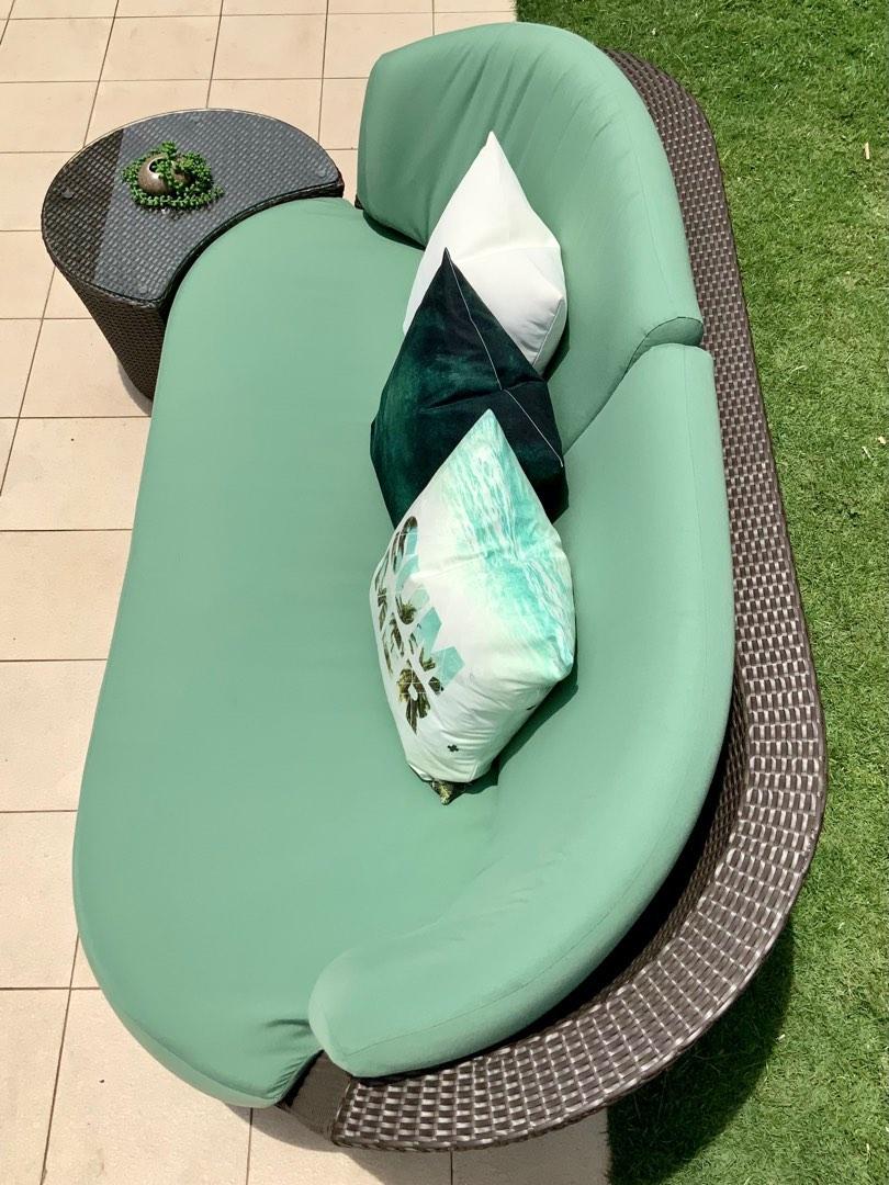 SOLD OHMM Rausch® outdoor lounge sofa, Furniture & Home Living, Outdoor