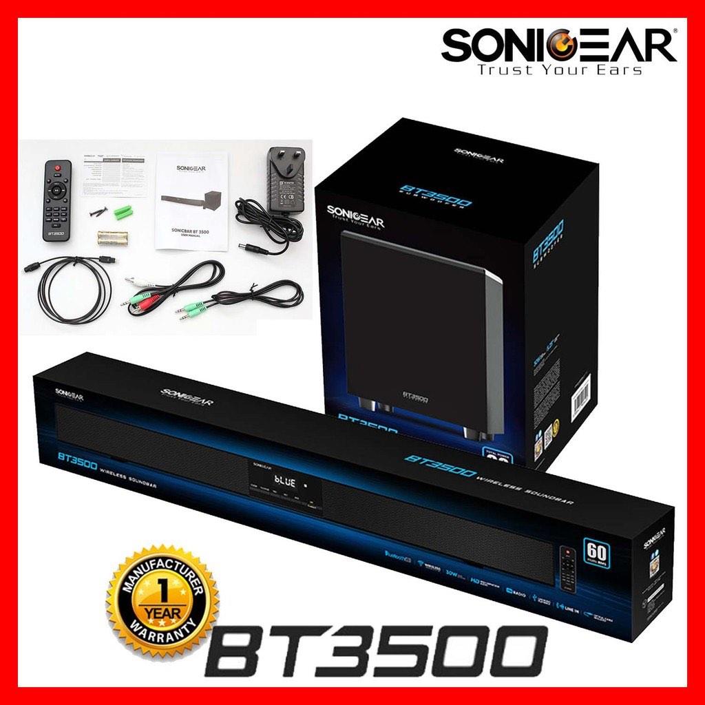SonicGear SonicBar BT-3500 Soundbar and 