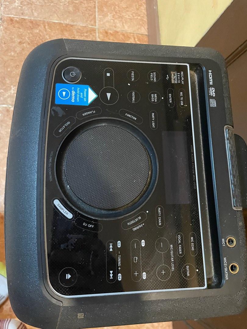SONY MHC V50D AUDIO SYSTEM, TV & Home Appliances, TV & Entertainment ...