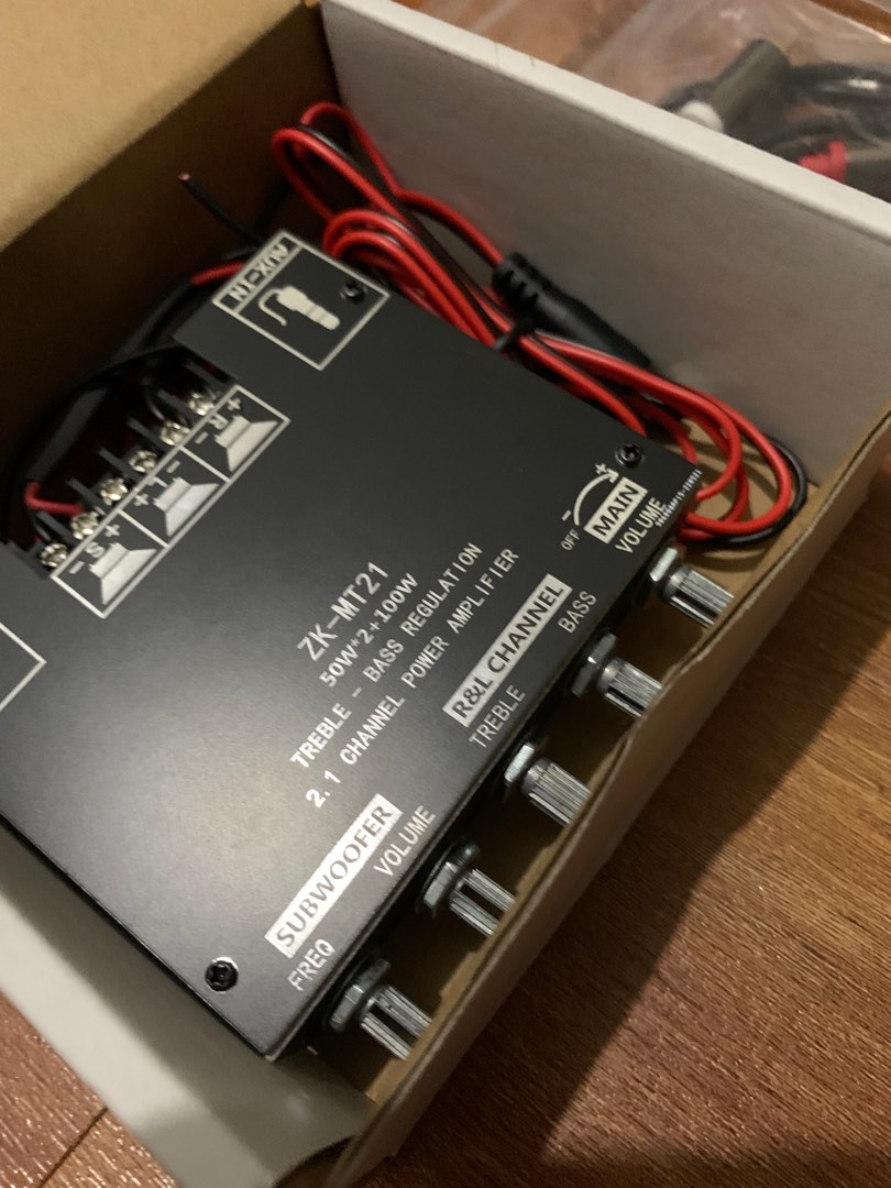 Speaker Amplifier Equalizer Car, Audio, Soundbars, Speakers