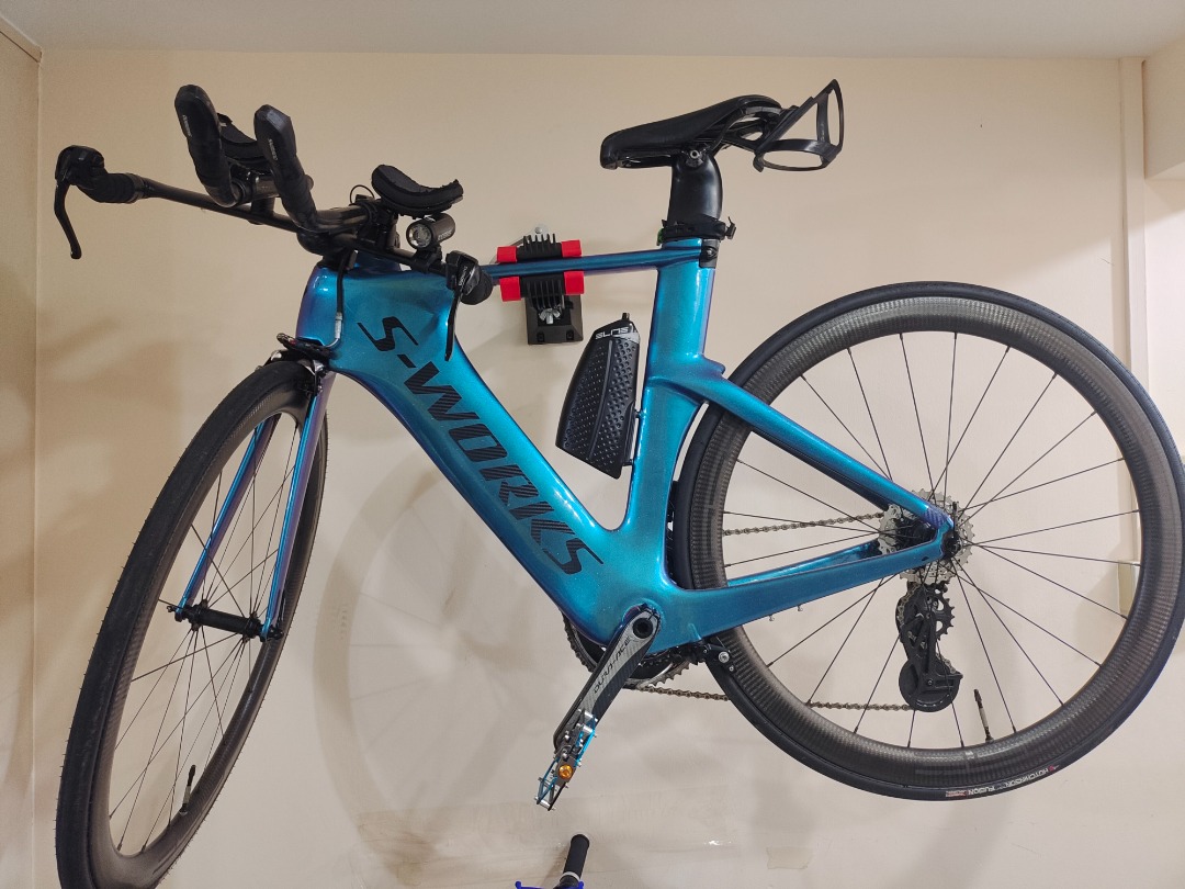 Specialized TT Bike (DI2 Electronic shifting), OSPW Pulley & FSE Wheels