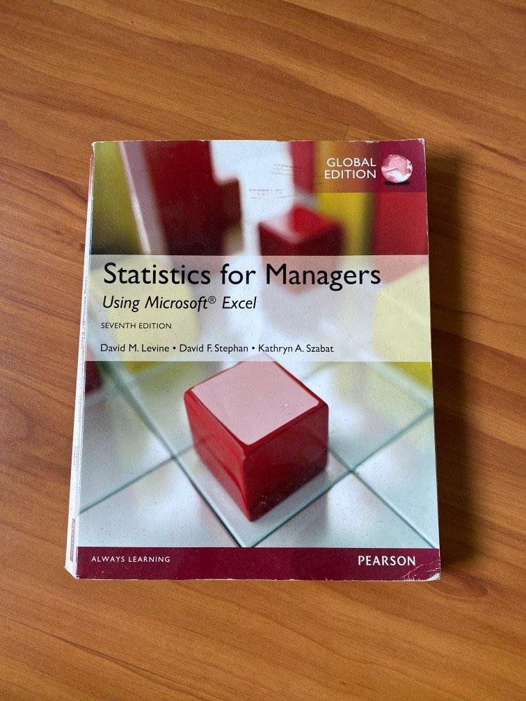 Statistics for Managers using Microsoft Excel, Hobbies & Toys, Books ...