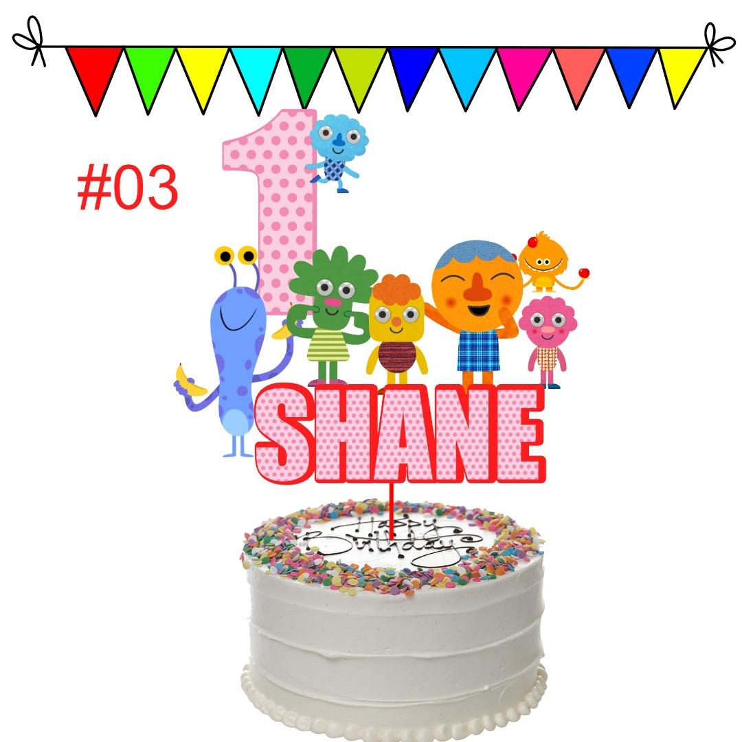 Super Simple Songs Cake Topper, Super Simple Songs Birthday Cake, Super