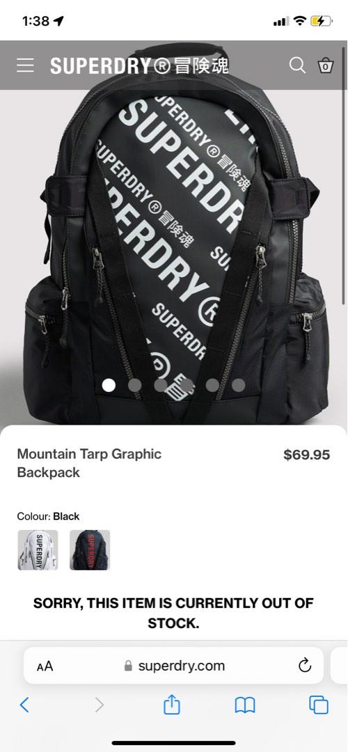 Zalora superdry bag store
