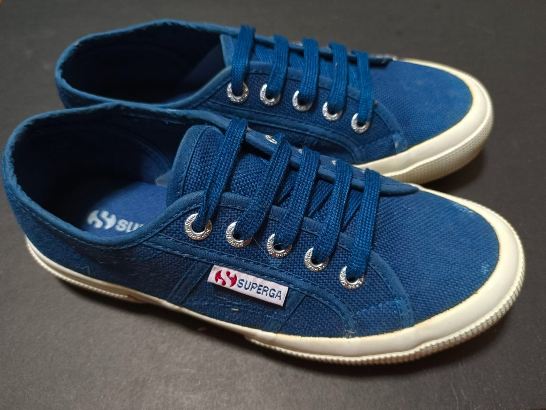 Superga 2750 Cotu Classic Blue Women s Fashion Footwear