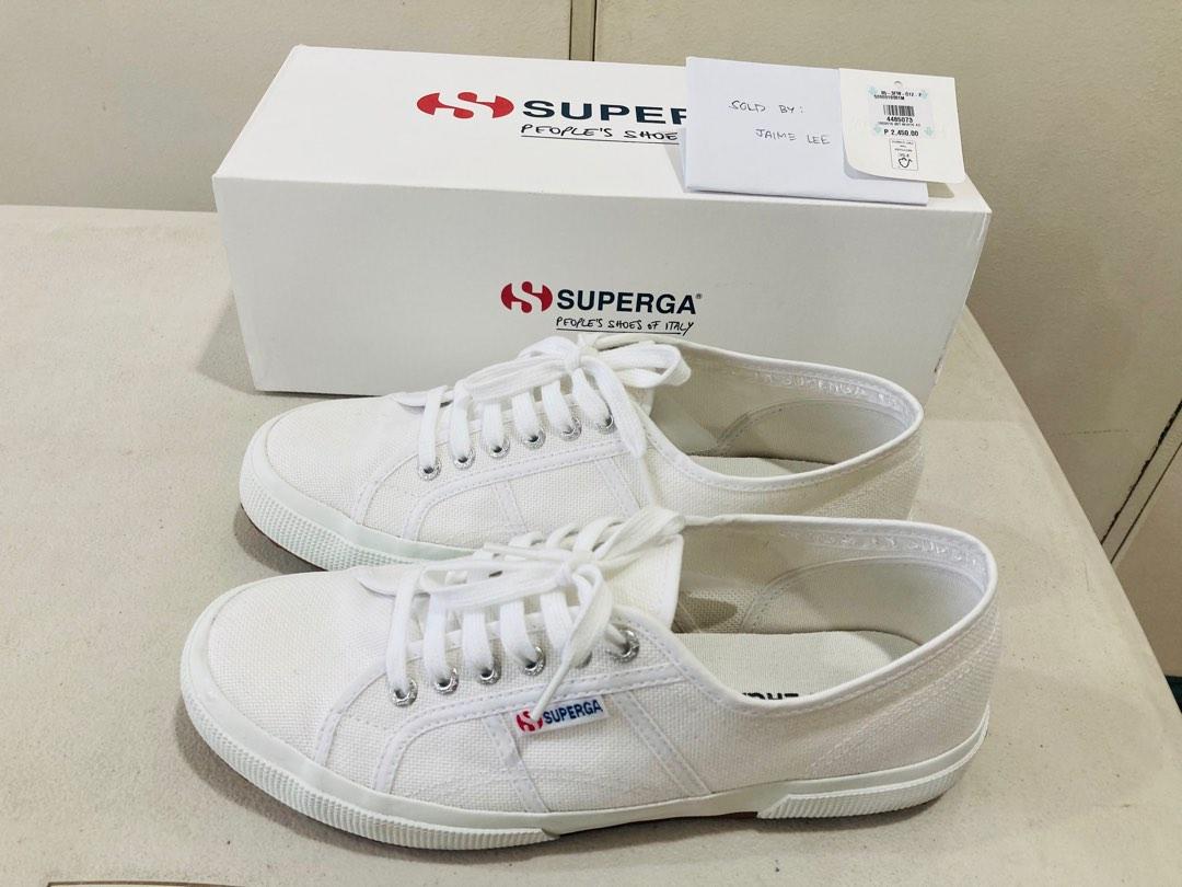 SUPERGA Classic White Men s Sneakers