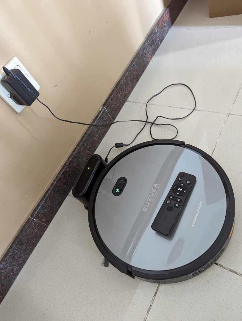 Suzuka Robot Vacuum(Gen2) Vacuum and Mop with Smart Mapping, TV