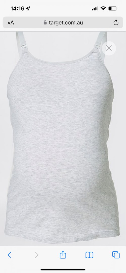 Target Maternity Cami - White<!-- -->