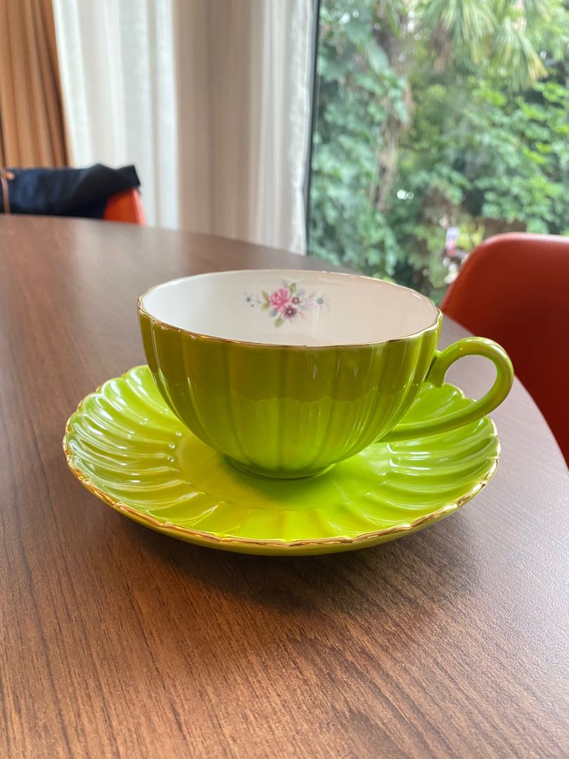 Tea2 Teacup and Saucer, Furniture & Home Living, Kitchenware