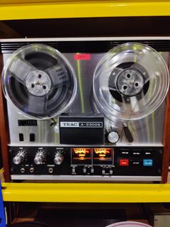 Teac A-2300SX two track reel-to-reel tape recorder, made in Japan