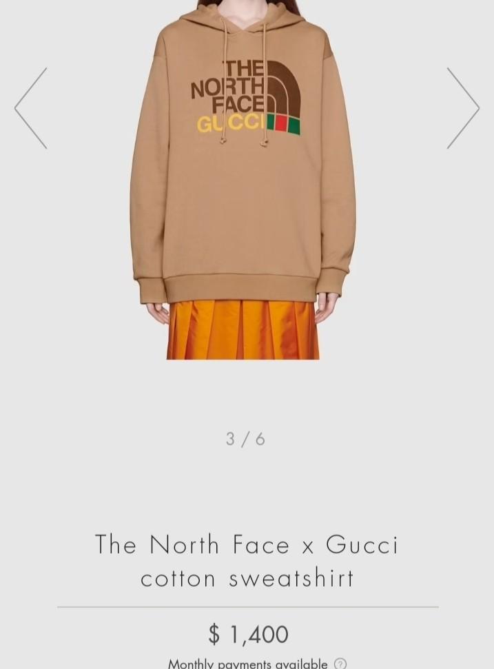 THE NORTH FACE GUCCI, Men's Fashion, Coats, Jackets and Outerwear on