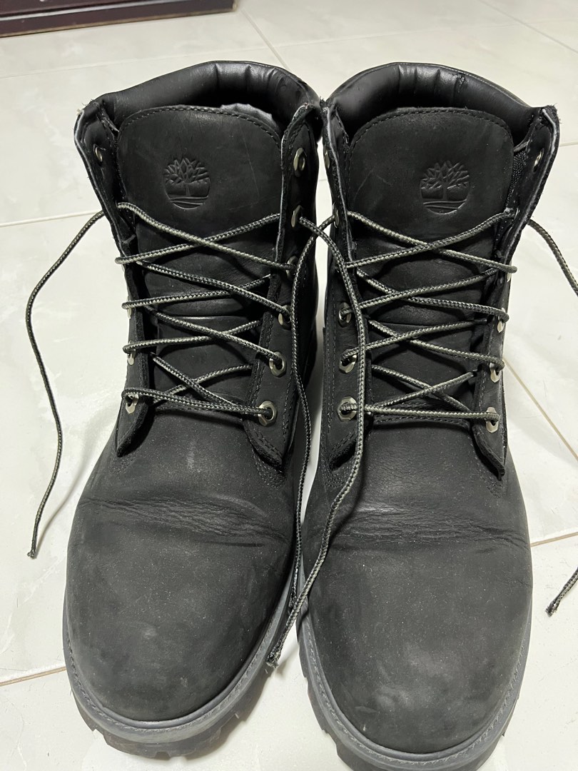 timberland sneaker boot black