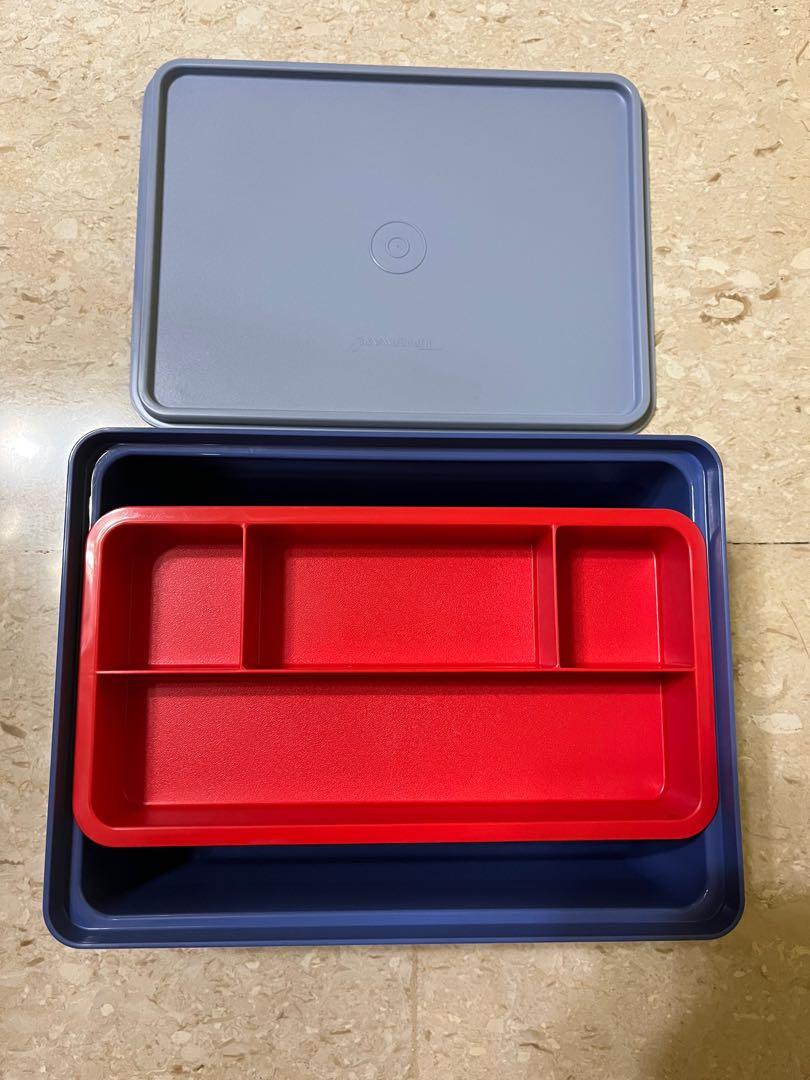 Tupperware Box Compartment, Hobbies & Toys, Stationery & Craft, Craft