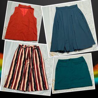 Unused MDS, G2000, H&M Skirt and Top