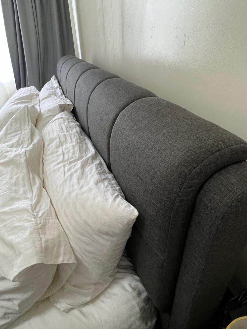 Uratex Premium Touch Viscoluxe King Size with Bed Frame, Furniture