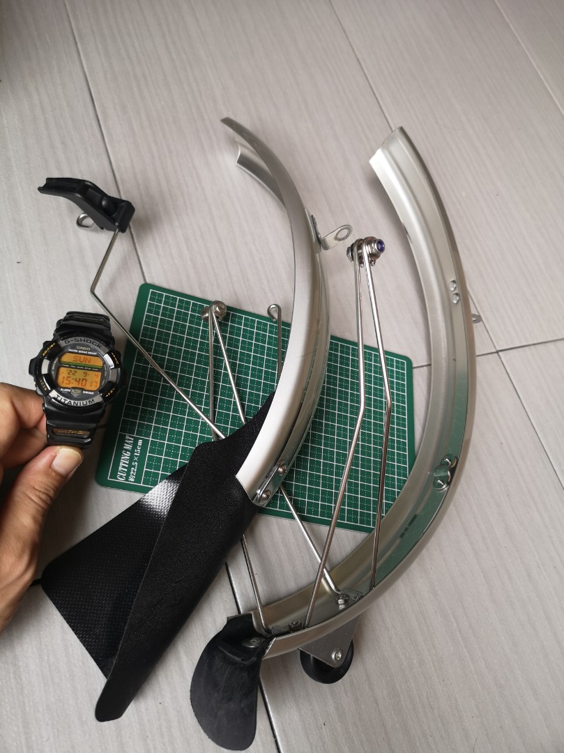 brompton no mudguards