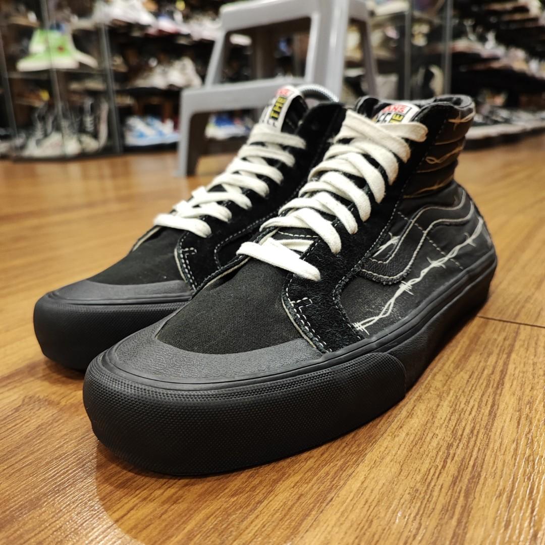 Vans sk8 hi barbed wire on sale