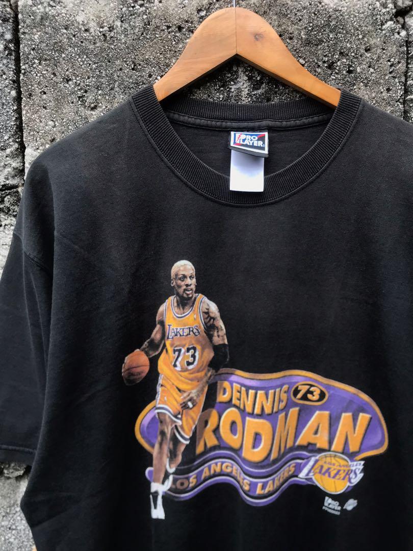 Rare!Vintage Shirt 90'S Dennis Rodman 1997 Rodzilla Chicago-Bulls