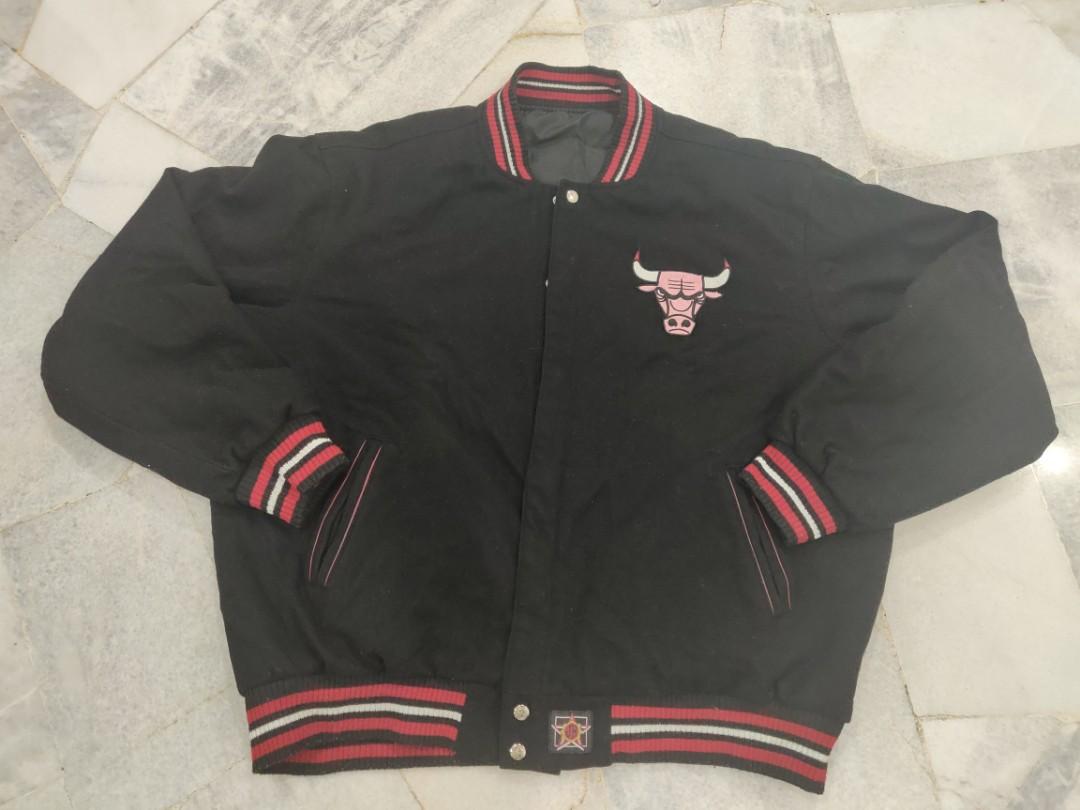 Varsity Vintage Original NBA Chicago Bulls Reversible Jacket RARE
