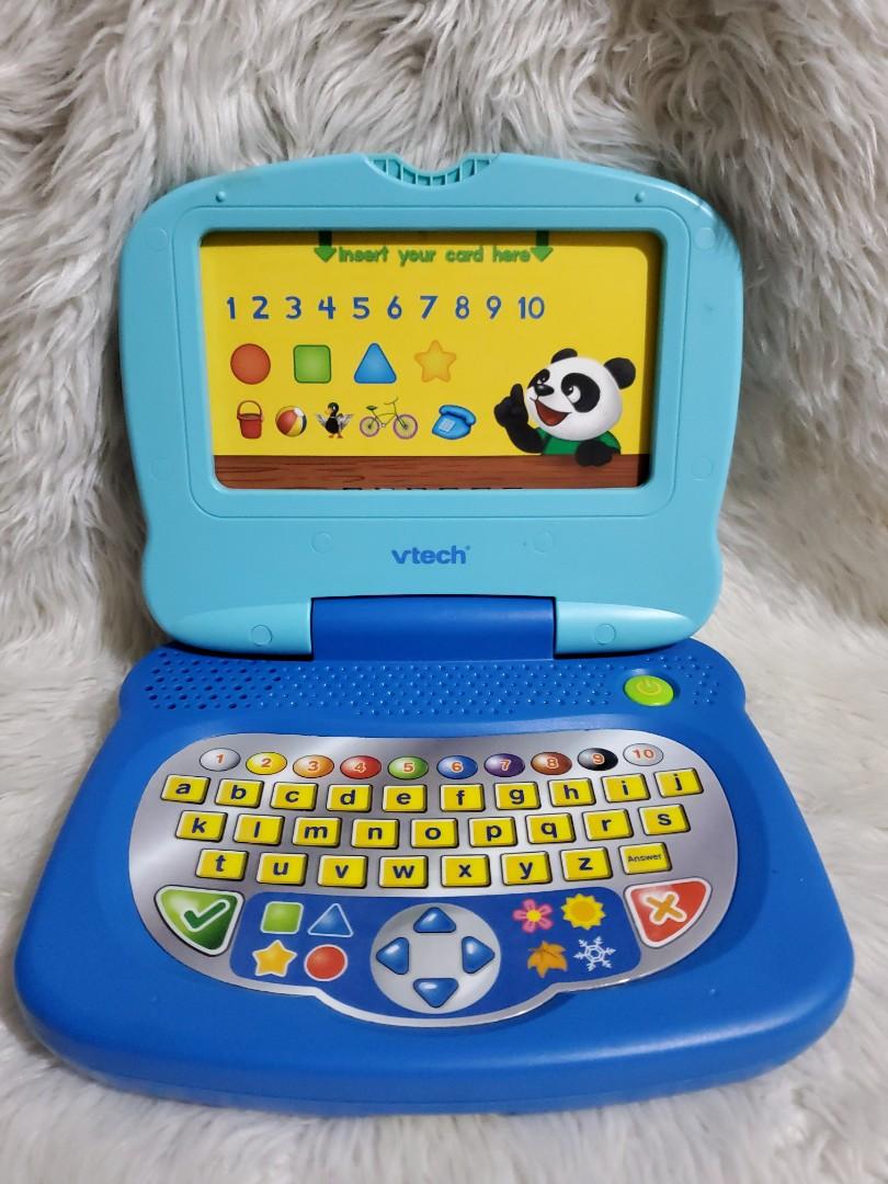 VTECH My Little Laptop (Category: Infant Playtime) located in Manila. Submitted by mamaloverakkie (Listing ID 1182719131, Image 3). Description: USED/PRELOVED! when buying preloved item pls. dont expect too much! expect me mga signs of used. 🥰❤😍😘🤗 PLS. ZOOM IN PHOTOS FOR THE ITEM CONDITION PO🧐🧐🧐🧐🧐.
