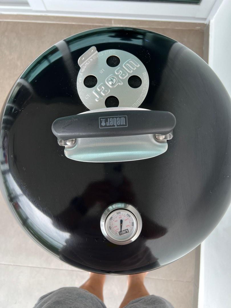 er Compact Kettle 47cm Charcoal Grill with Thermometer, TV & Home