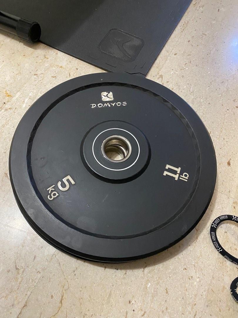 Weights, Olympic Weighlifting Bar, Bench press, floor pads, Sports