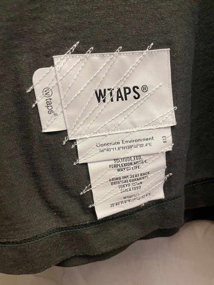 Wtaps cross tee 22ss ss cotton, 男裝, 上身及套裝, T-shirt、恤衫