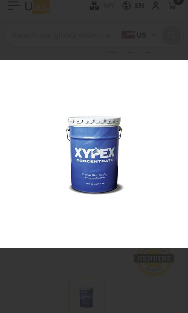 Xypex Coating products, Furniture & Home Living, Home Improvement