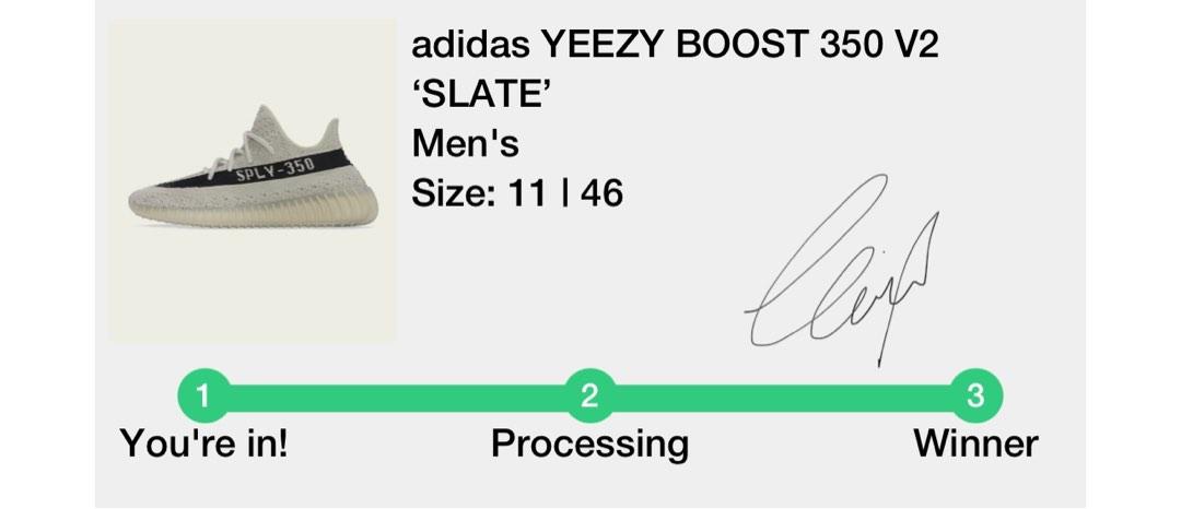 Size yeezy raffle hotsell