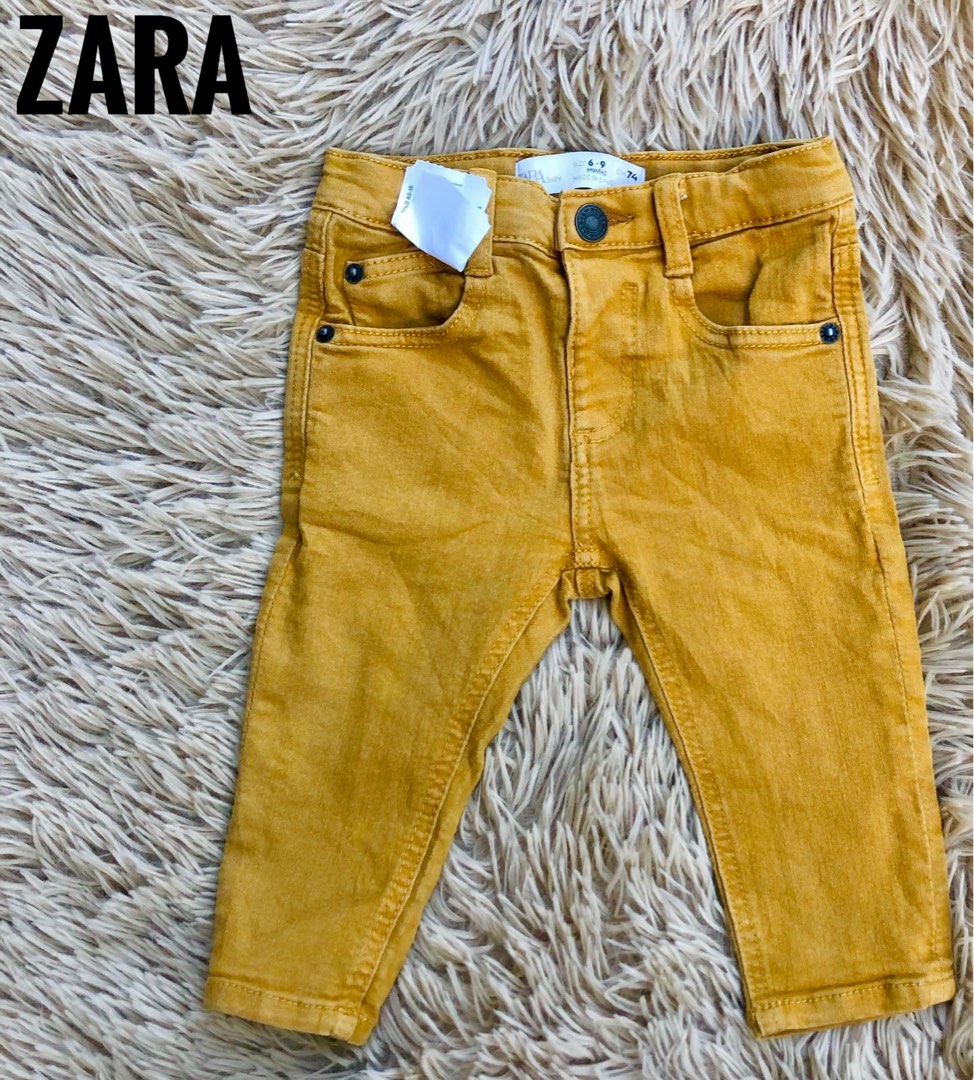 Zara baby khaki pants, Babies & Kids, Babies & Kids Fashion on Carousell
