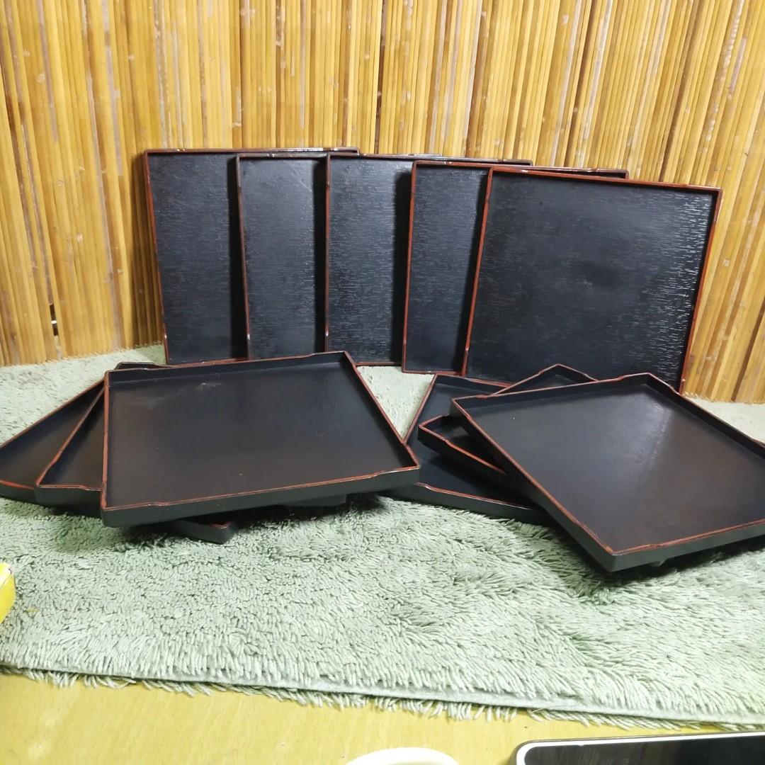 11pcs Square Bento Plates (Category: Other Kitchenware & Tableware) located in Malolos. Submitted by jestrelita (Listing ID 1183003077, Image 2). Description: 11pcs Square Bento Plates - 16.5cm x 16.5cm x a.5cm - good condition 🎉🎄🛍🥳🎉🛍🎄 #prelovedjapanigbentowares #prelovedjapanigtablewares.