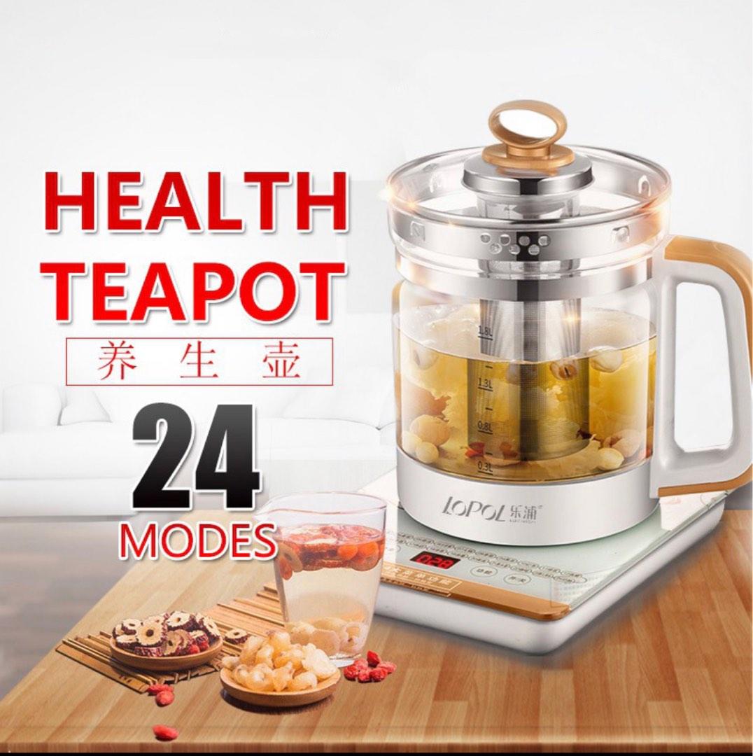 1.8L Multifunctional Electric Health Glass Teapot Tea Pot Electric