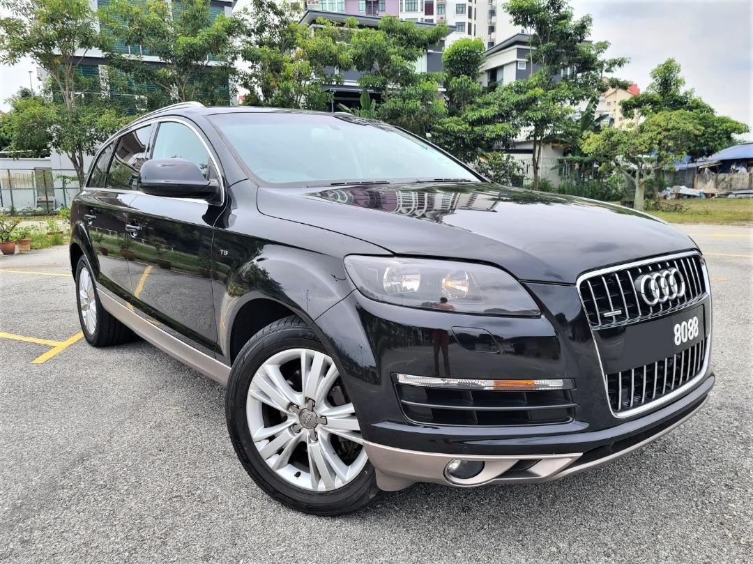 Audi q7 bose cheap sound system watts