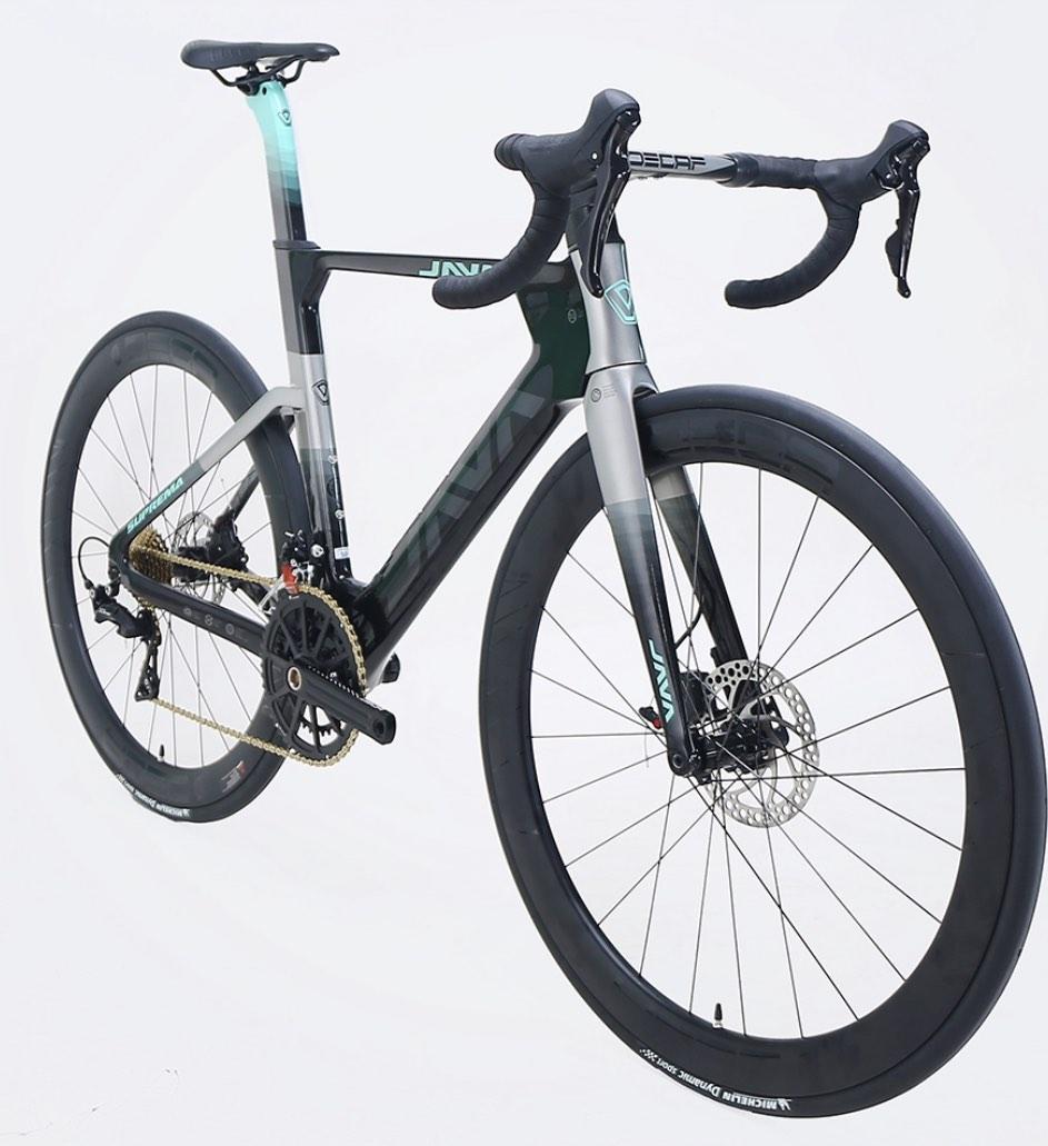 2022 JAVA SUPREMA Disc Brake FULL Carbon Road Bike (including carbon wheels) + Shimano 105 r7000