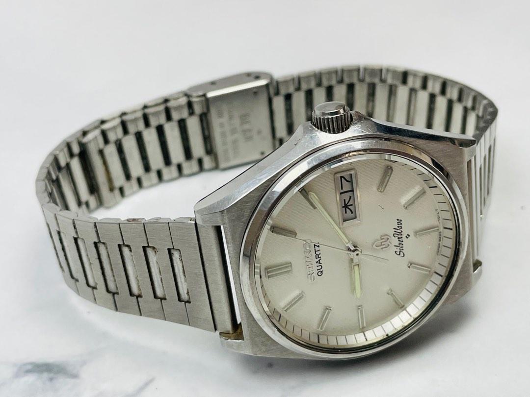 Quartz watch silver on sale