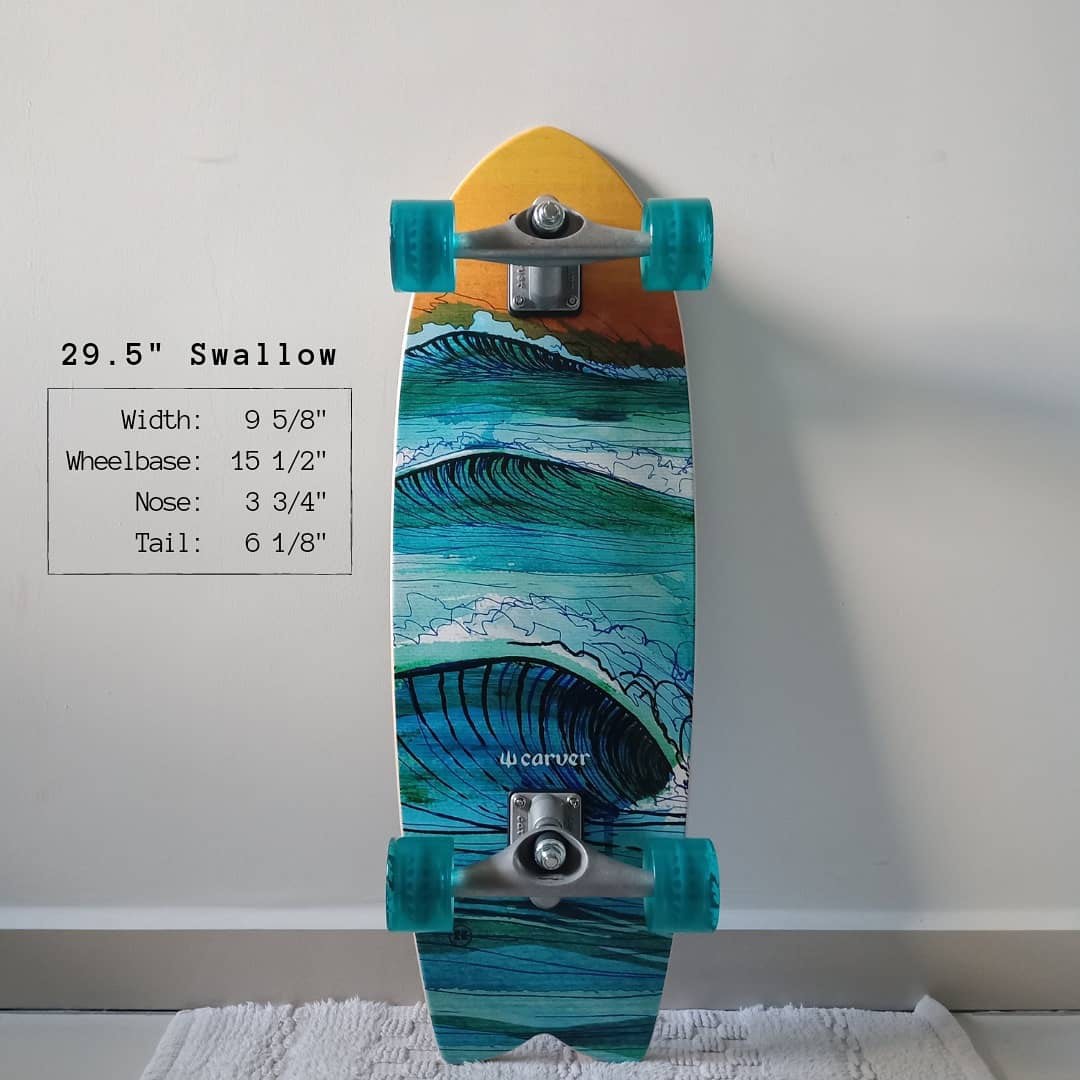 Carver swallow shop surfskate
