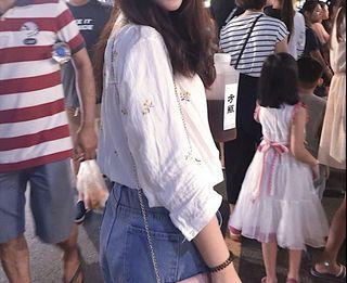 小碎花平織上衣軟奶小姊姊風