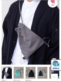 全新 日牌 CAIOPANIC 三色 網狀單肩包
