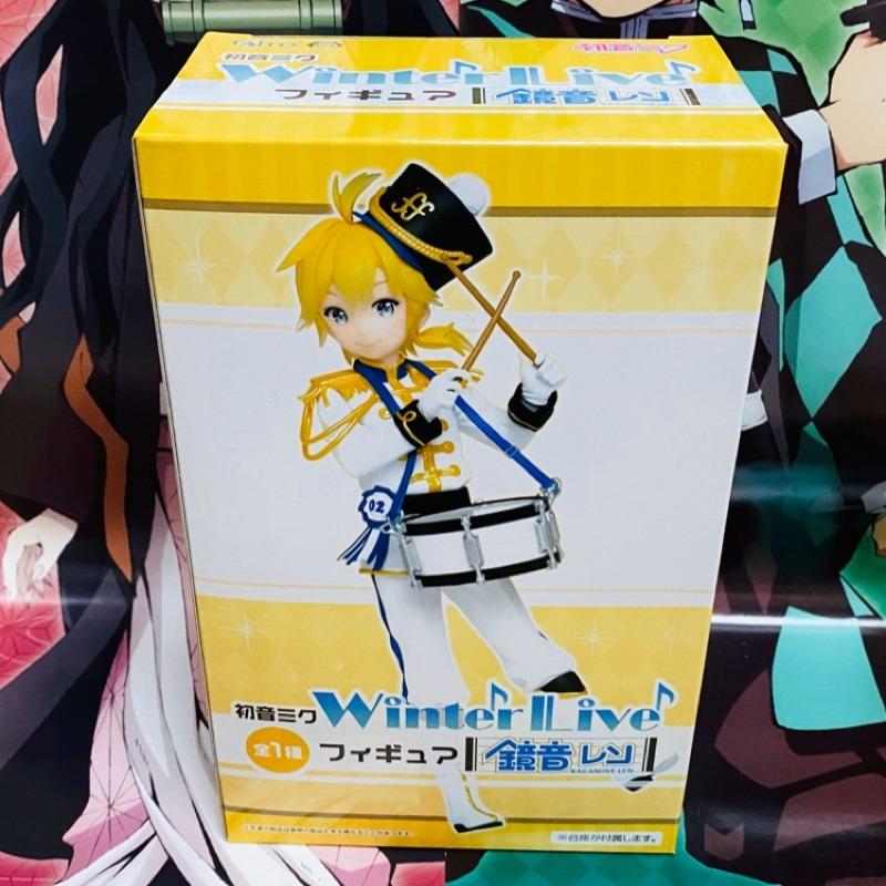 日本直送） 全新未開封TAITO 初音未來鏡音連Winter Live公仔景品
