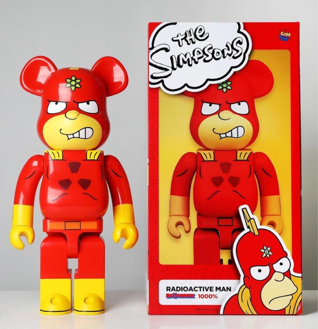 木造 ベアブリック bearbrick シンプソンズ ラジオアクティブマン 1000