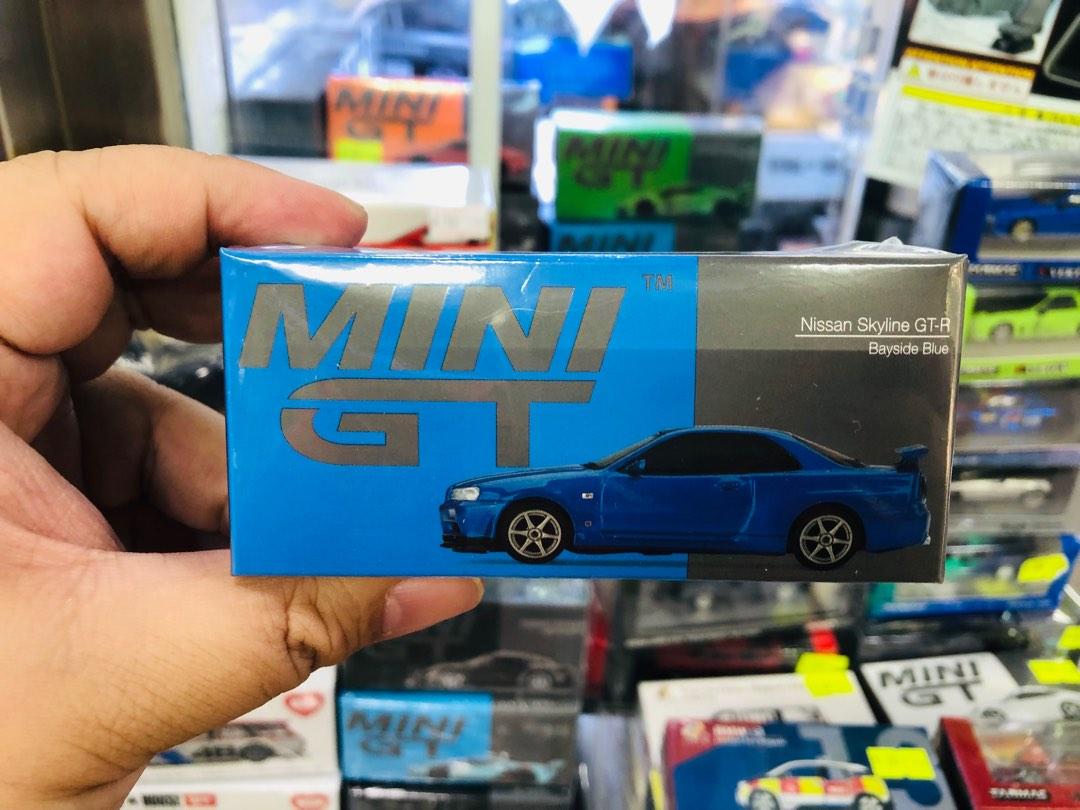 現貨Mini GT 1/64 Nissan Skyline GT-R R34 V-Spec II Bayside Blue minigt  MGT00341 341, 興趣及遊戲, 玩具 遊戲類- Carousell
