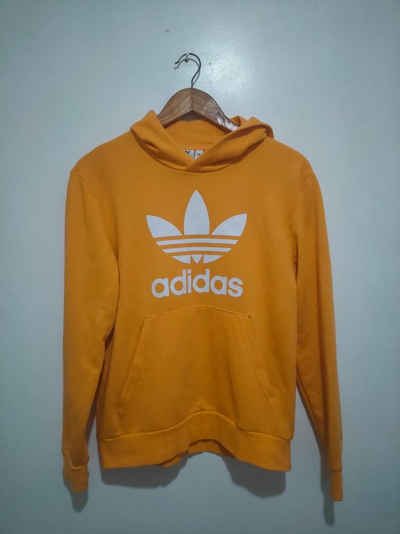 Adidas trefoil hoodie Men s Fashion Tops Sets Hoodies on Carousell
