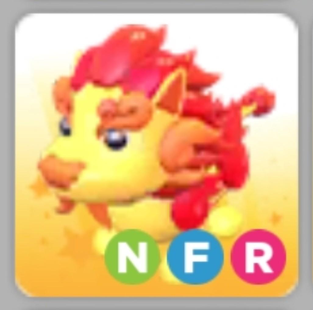 Neon Fly Ride Liama Adopt Me - Neon Fly Ride Guardian Lion, Video Gaming, Video Games ...