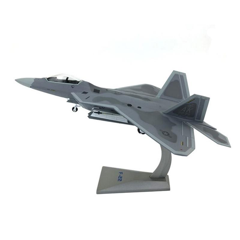 Airforce One Lockheed Martin F-22 Raptor 1/72 Military US Aircraft Diecast  Alloy Figure Model
